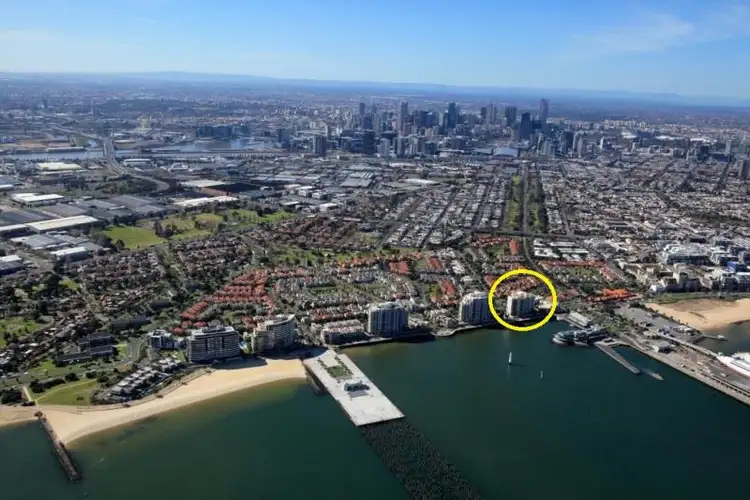 Second view of Homely apartment listing, 208/107 Beach Street, Port Melbourne VIC 3207