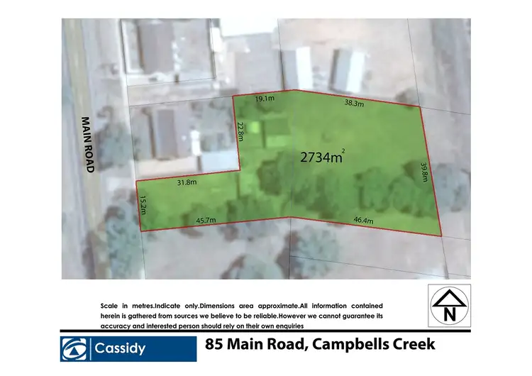 Main view of Homely land listing, 85 Main Road, Campbells Creek VIC 3451