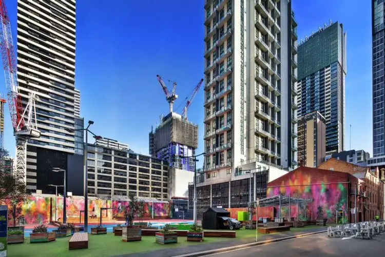 Main view of Homely apartment listing, 1607/31 Abeckett Street, Melbourne VIC 3000