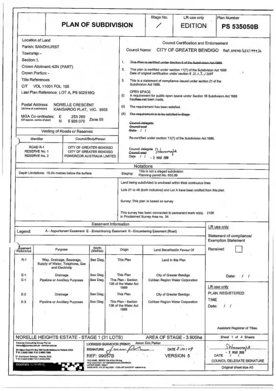 Second view of Homely land listing, 68 Norelle Crescent, Golden Square VIC 3555