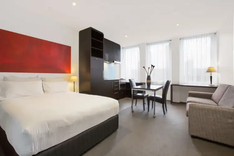 Main view of Homely apartment listing, 1304/480 Collins St, Melbourne VIC 3000
