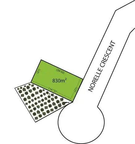 Main view of Homely land listing, 68 Norelle Crescent, Golden Square VIC 3555