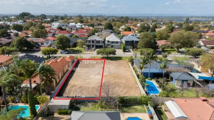 Third view of Homely land listing, 10A Strickland Road, Ardross WA 6153
