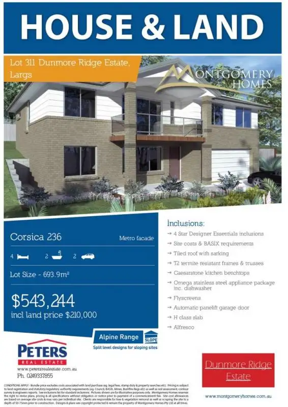 Second view of Homely land listing, LOT 311 Prince Street, Largs NSW 2320