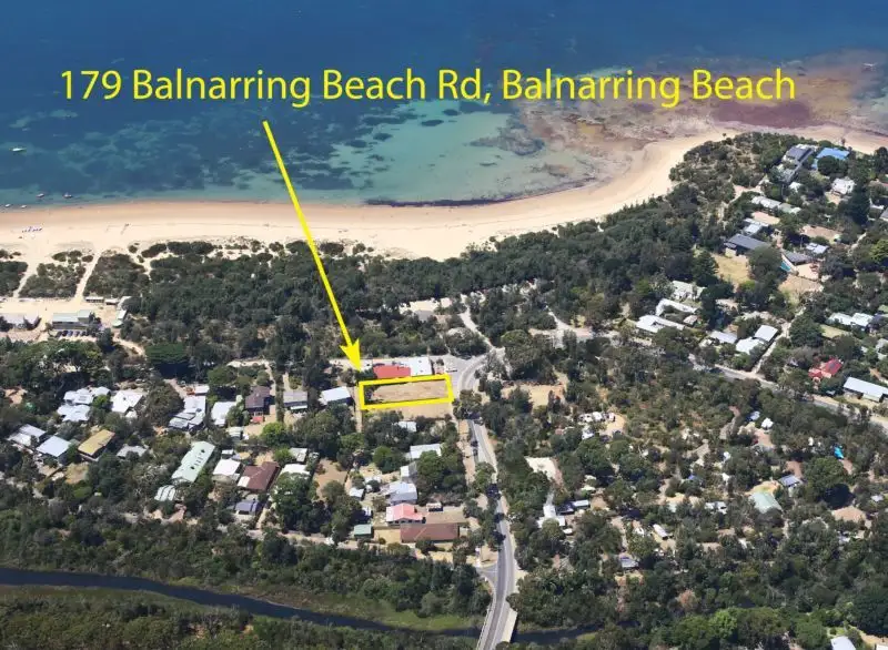 Main view of Homely land listing, 179 Balnarring Beach Rd, Balnarring Beach VIC 3926