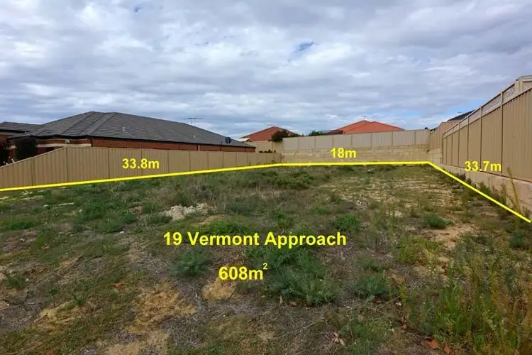 Sixth view of Homely land listing, 19 Vermont Approach, Hocking WA 6065