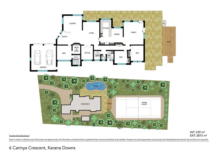 Third view of Homely house listing, 6 Carinya Crescent, Karana Downs QLD 4306