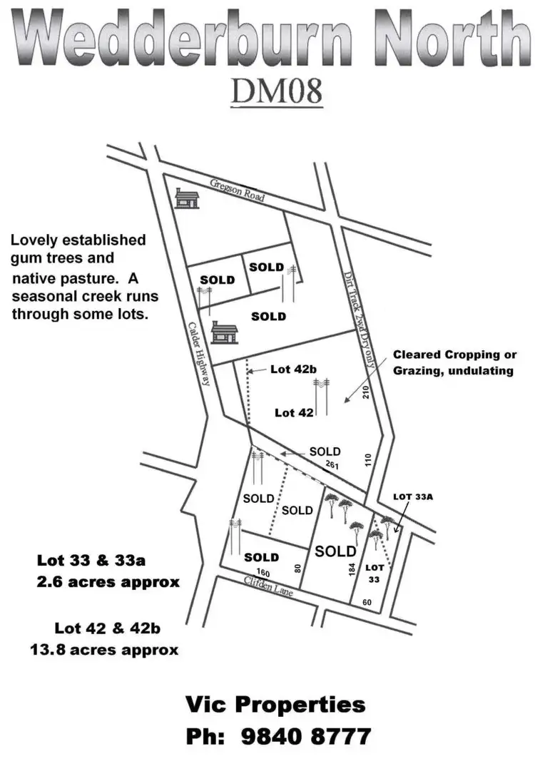 Second view of Homely land listing, LOT 42 & 42B Calder Highway, Wedderburn VIC 3518