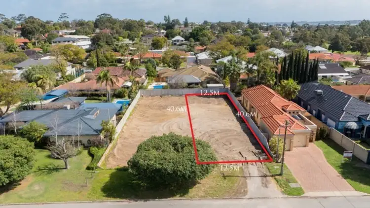 Main view of Homely land listing, 10A Strickland Road, Ardross WA 6153