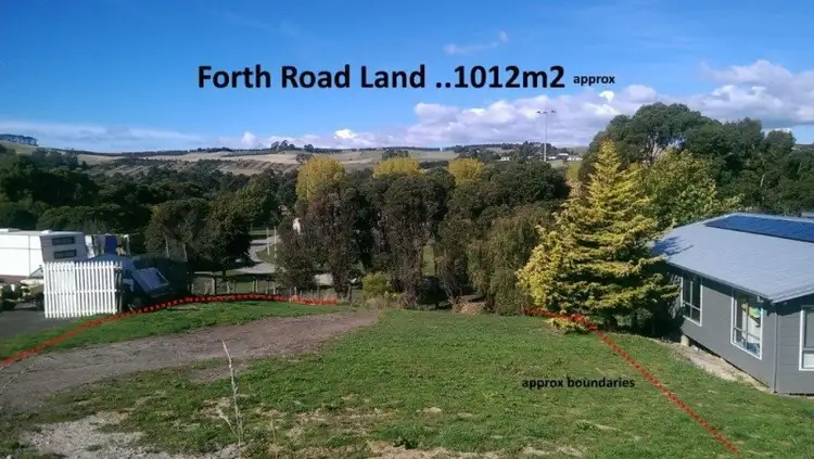 Main view of Homely land listing, 710 Forth Road, Forth TAS 7310