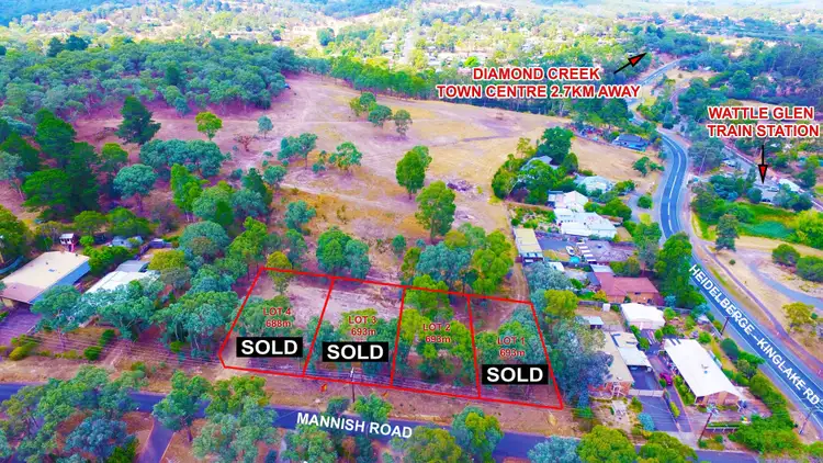 Main view of Homely land listing, 8 Mannish Road, Wattle Glen VIC 3096