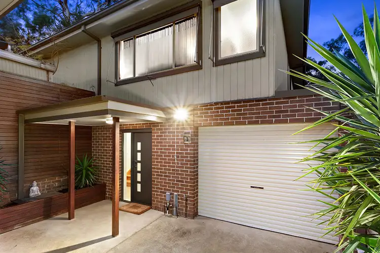 Main view of Homely townhouse listing, 3/1152 Main Road, Eltham VIC 3095