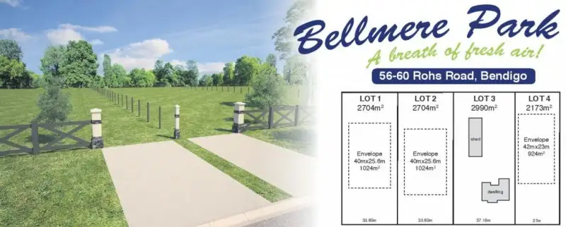 Main view of Homely land listing, 56-60 Rohs Road, East Bendigo VIC 3550