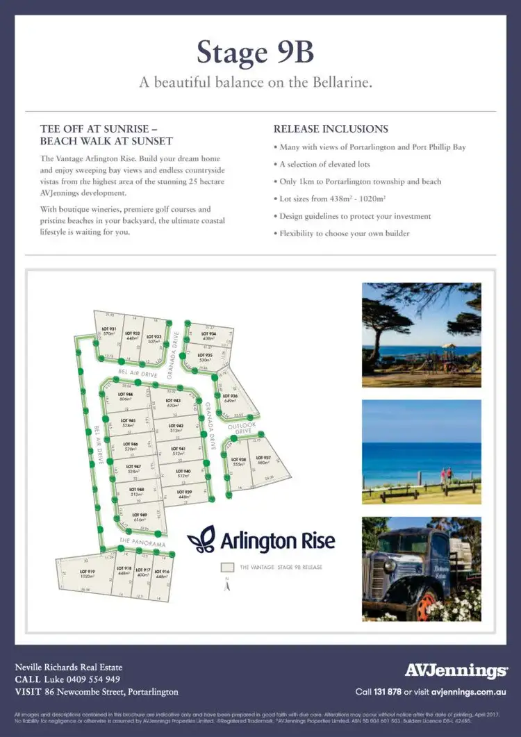 Third view of Homely land listing, Lot 949 Bel Air Drive, Portarlington VIC 3223