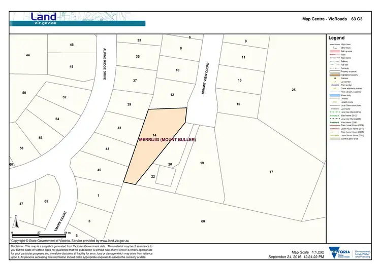 Seventh view of Homely land listing, 14 Summit View Court, Merrijig VIC 3723
