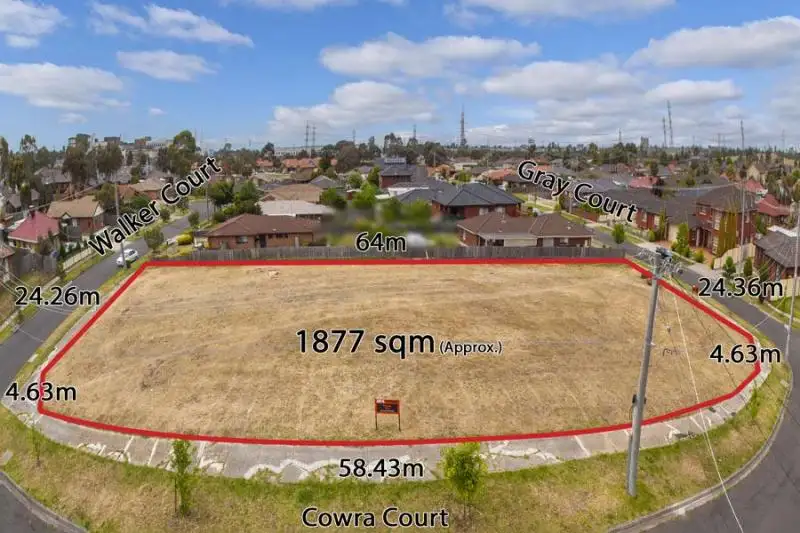 Main view of Homely land listing, 7-11 Cowra Avenue, St Albans VIC 3021