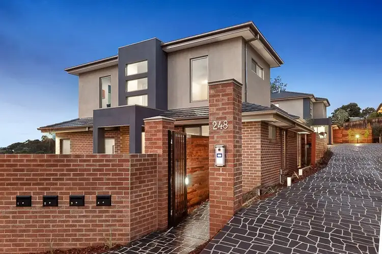 Main view of Homely townhouse listing, 1/248 Williamsons Road, Templestowe VIC 3106