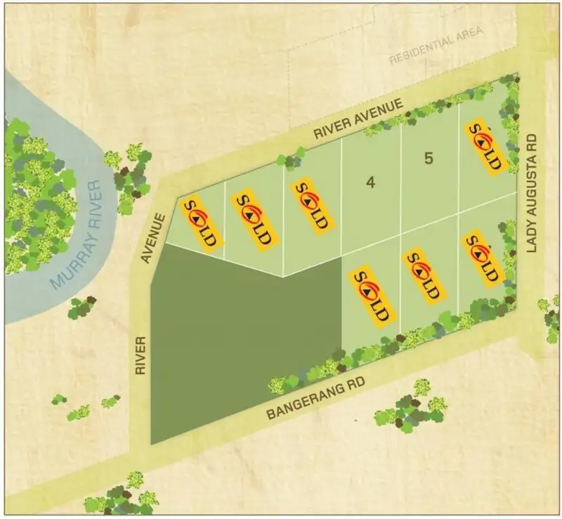 Main view of Homely land listing, LOT 1-9 44 River Avenue, Echuca VIC 3564