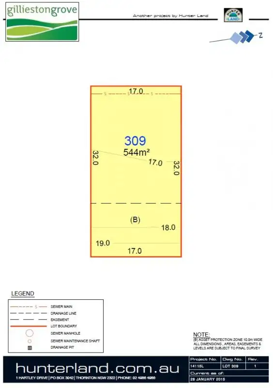 Main view of Homely land listing, LOT 309 Holland Avenue, Gillieston Heights NSW 2321