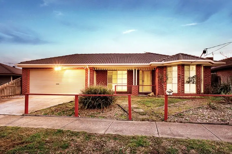 Main view of Homely house listing, 4 Grevillea Crescent, Hoppers Crossing VIC 3029