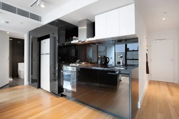 Second view of Homely apartment listing, 1805/27 Little Collins Street, Melbourne VIC 3000