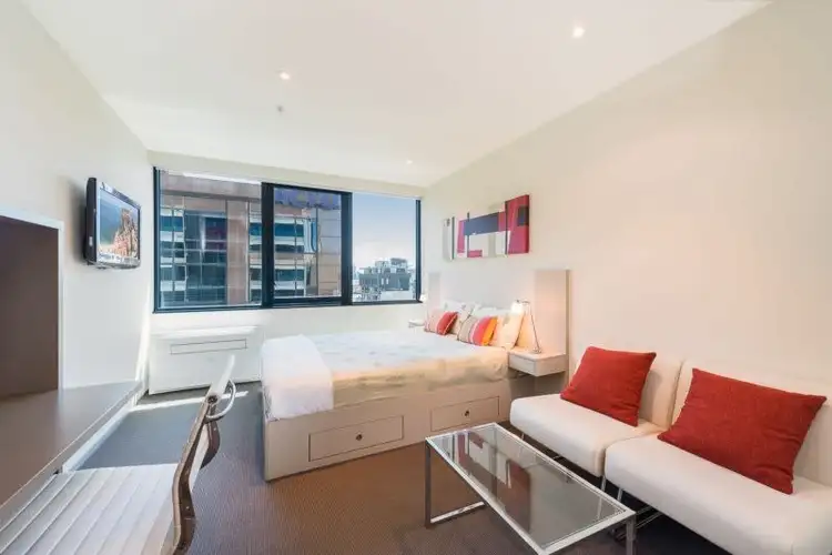 Main view of Homely apartment listing, 1005/181 A'beckett Street, Melbourne VIC 3000