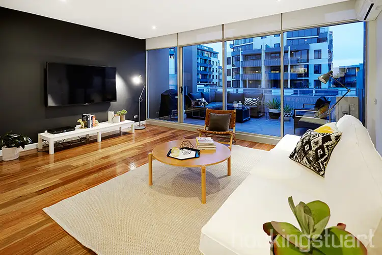 Second view of Homely apartment listing, 403A/86 Bay Street, Port Melbourne VIC 3207