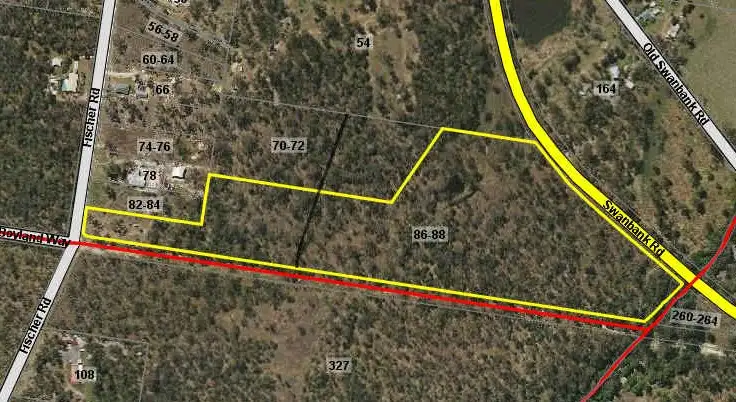 Main view of Homely land listing, 86-88 FISCHER ROAD, Flinders View QLD 4305