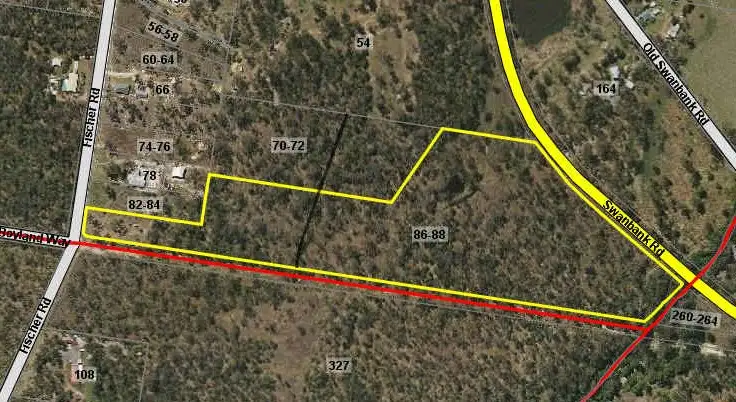 Main view of Homely land listing, 86-88 FISCHER ROAD, Flinders View QLD 4305