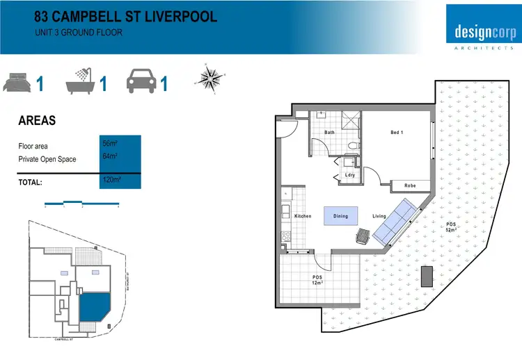 Second view of Homely house listing, 3/83 Campbell Street, Liverpool NSW 2170