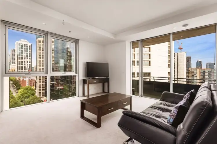 Second view of Homely apartment listing, 1311/620 Collins Street, Melbourne VIC 3000