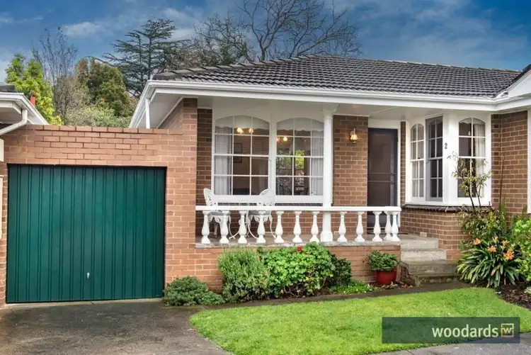 Main view of Homely unit listing, 2/1 Verona Street, Box Hill South VIC 3128