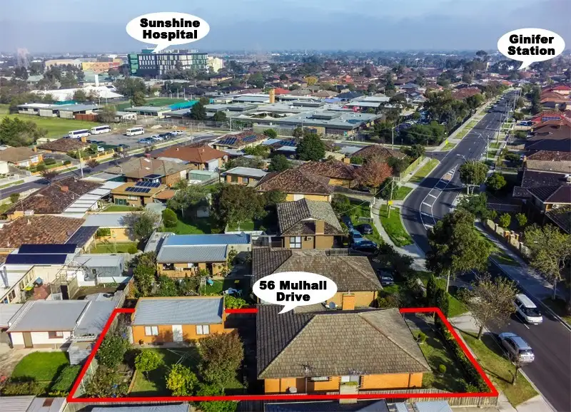 Main view of Homely house listing, 56 Mulhall Drive, St Albans VIC 3021