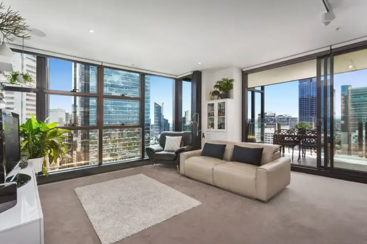 Second view of Homely apartment listing, 2607/27 Little Collins Street, Melbourne VIC 3000
