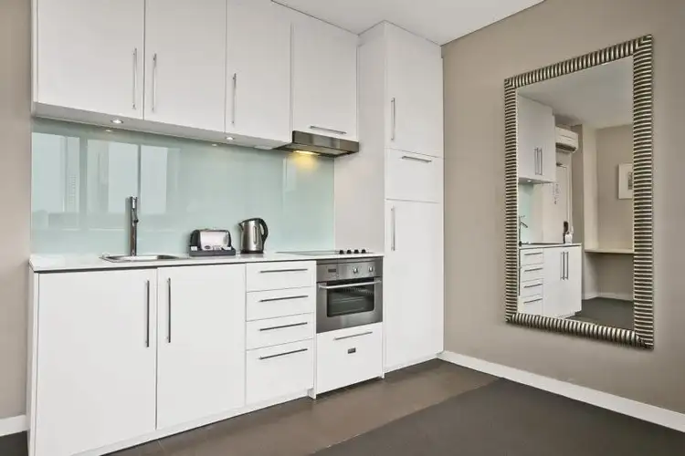 Second view of Homely studio listing, 1905/480 Collins St, Melbourne VIC 3000