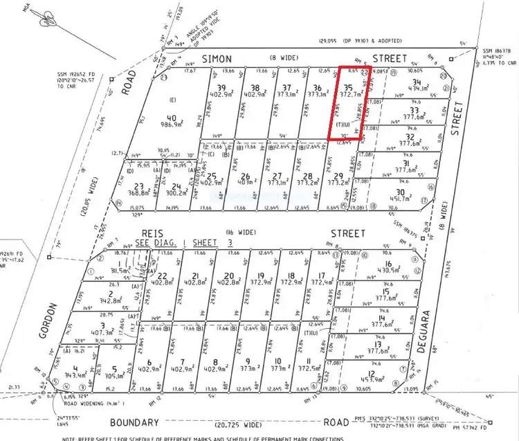 Main view of Homely land listing, Lot 35 Simon Street, Schofields NSW 2762