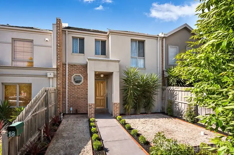 Main view of Homely townhouse listing, 18 Mulsanne Lane, Bentleigh East VIC 3165