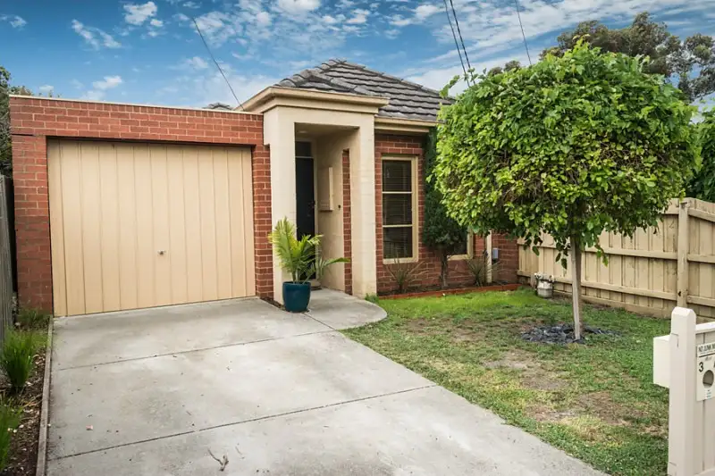 Main view of Homely townhouse listing, 3A Elliott Street, Cheltenham VIC 3192