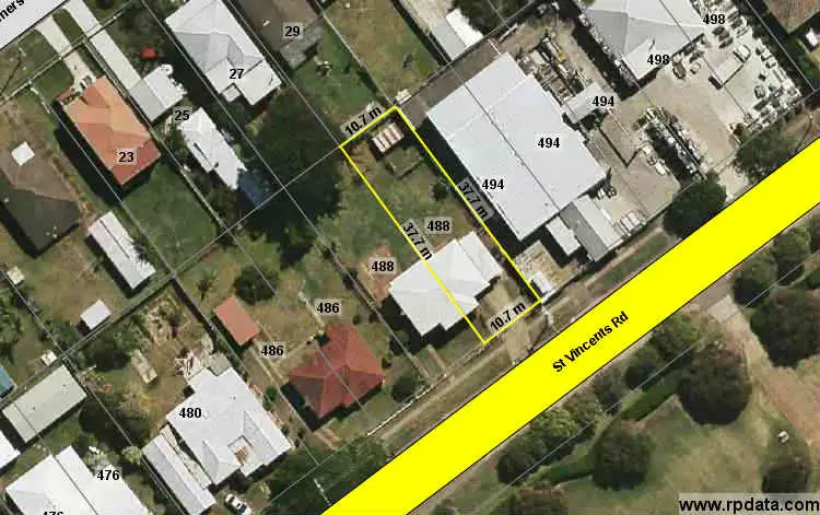 Main view of Homely land listing, 490 St Vincents Road, Nudgee QLD 4014