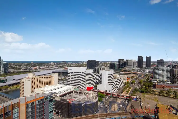 Second view of Homely apartment listing, 2806/8 Downie Street, Melbourne VIC 3000
