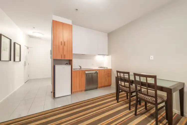 Second view of Homely apartment listing, 406/250 Elizabeth St, Melbourne VIC 3000