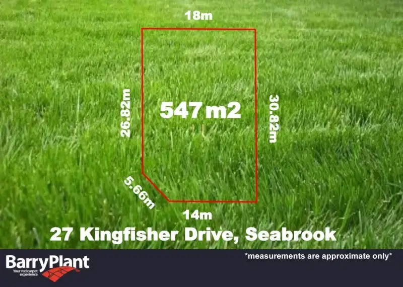 Main view of Homely land listing, 27 Kingfisher Drive, Seabrook VIC 3028