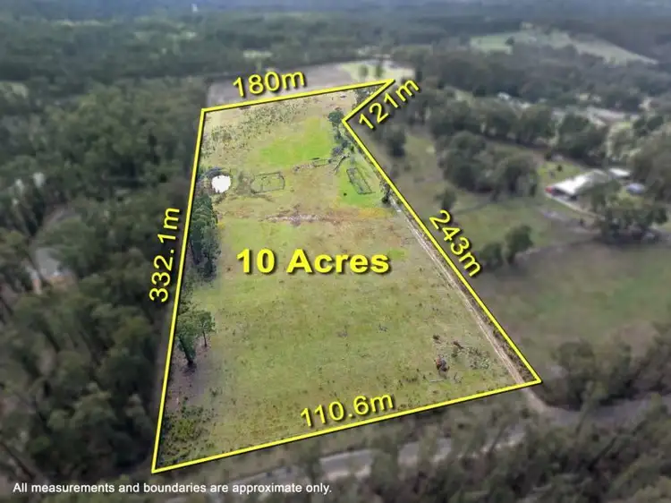 Main view of Homely land listing, 110 Glenwood Drive, Castella VIC 3777