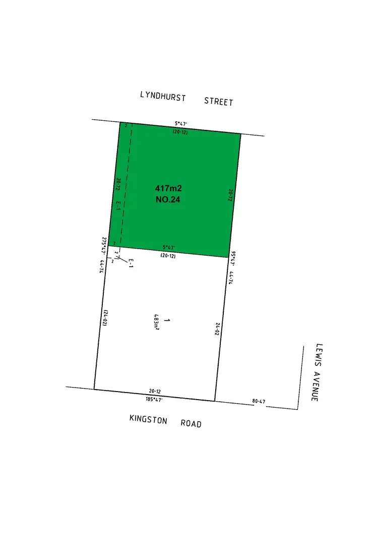 Main view of Homely land listing, 24 Lyndhurst Street, Wonthaggi VIC 3995