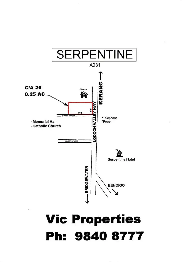 Third view of Homely land listing, LOT 26 Chapel Street, Serpentine VIC 3517