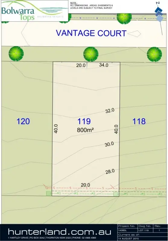 Main view of Homely land listing, Lot 119 Vantage Court, Bolwarra Heights NSW 2320