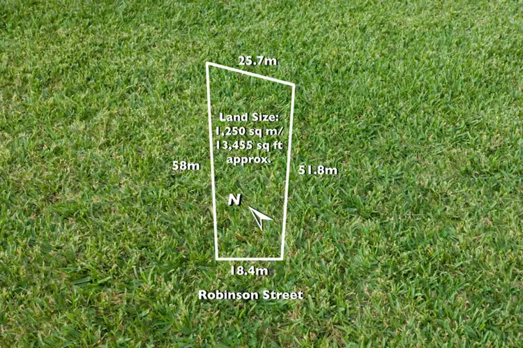 Main view of Homely land listing, 16 Robinson Street, Brighton East VIC 3187