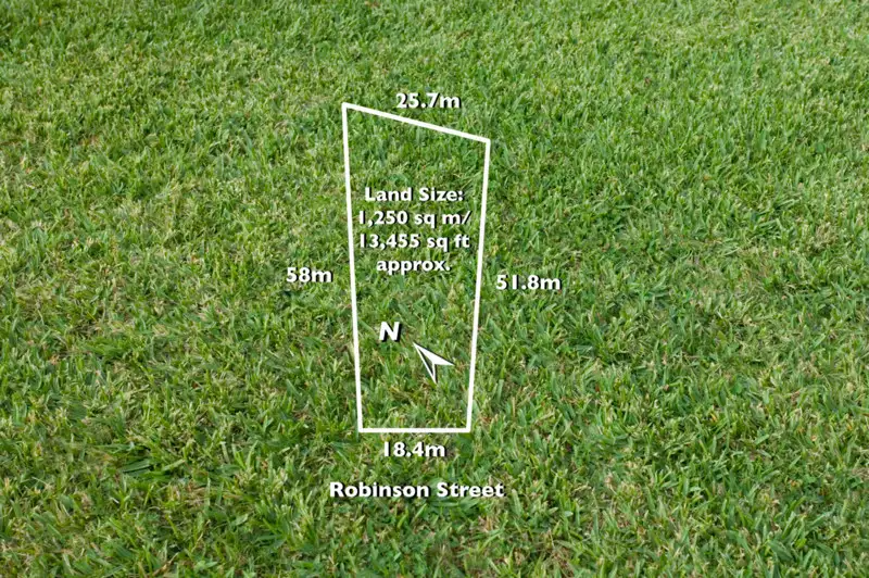 Main view of Homely land listing, 16 Robinson Street, Brighton East VIC 3187