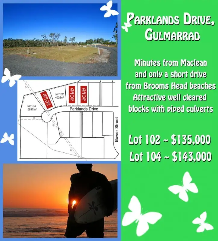 Main view of Homely land listing, Lot 104 Parklands Drive, Gulmarrad NSW 2463