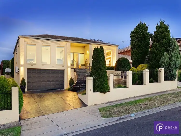 Second view of Homely house listing, 1 Balfour Court, Berwick VIC 3806
